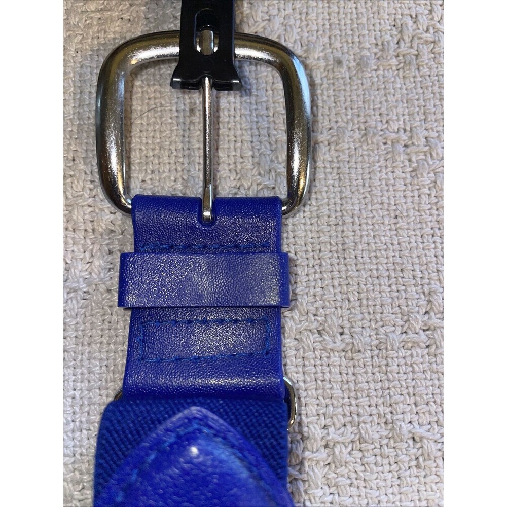 Adidas Adjustable Baseball Belt Youth 18”-32” Blue Elastic Performance BBA91RY - Picture 5 of 12